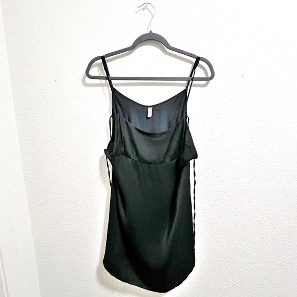 Free People Smooth Sailing Mini Slip Dress Black Medium - Picture 4 of 12